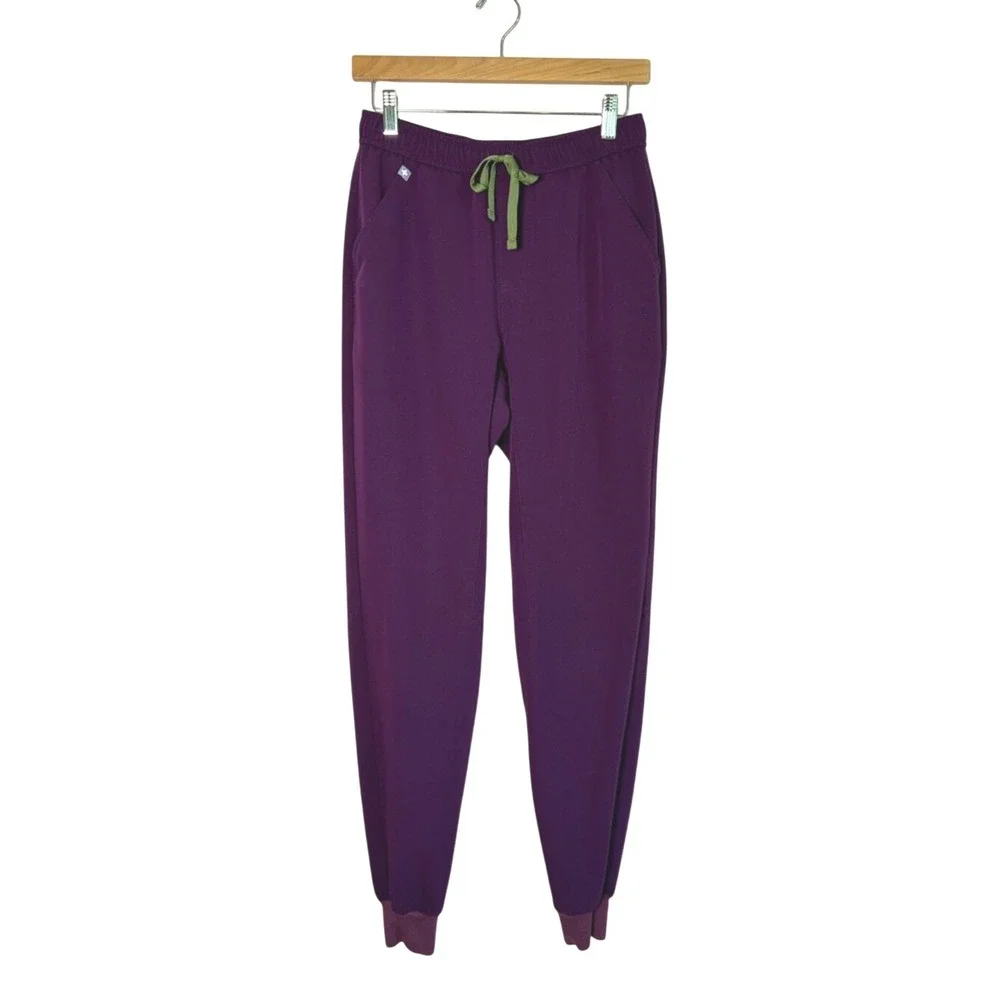 FIGS Technical Collection Men Size Small TALL Deep Purple Tansen 5-pocket Jogger